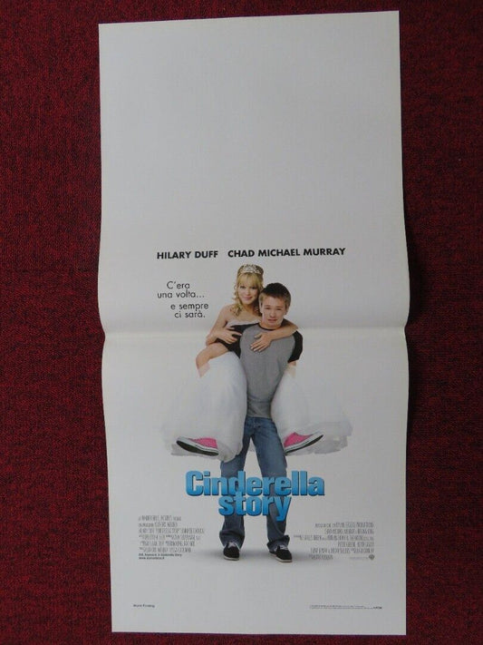 CINDERELLA STORY  ITALIAN LOCANDINA (27.5"x13") POSTER HILARY DUFF 2004