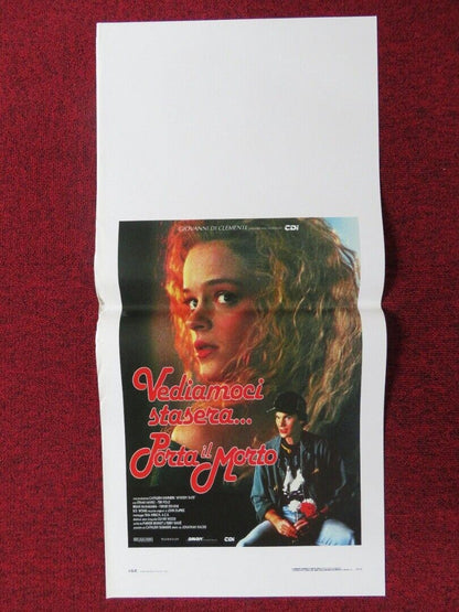 MYSTERY DATE  ITALIAN LOCANDINA (27.5"x13") POSTER ETHAN HAWKE TERI POLO 1991