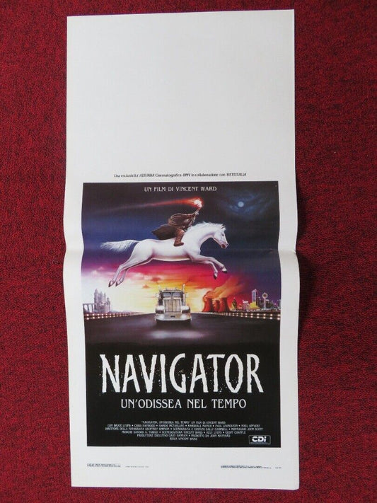 THE NAVIGATOR: A MEDIEVAL ODYSSEY  ITALIAN LOCANDINA (27.5"x13") POSTER 1988