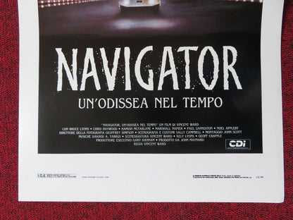 THE NAVIGATOR: A MEDIEVAL ODYSSEY  ITALIAN LOCANDINA (27.5"x13") POSTER 1988