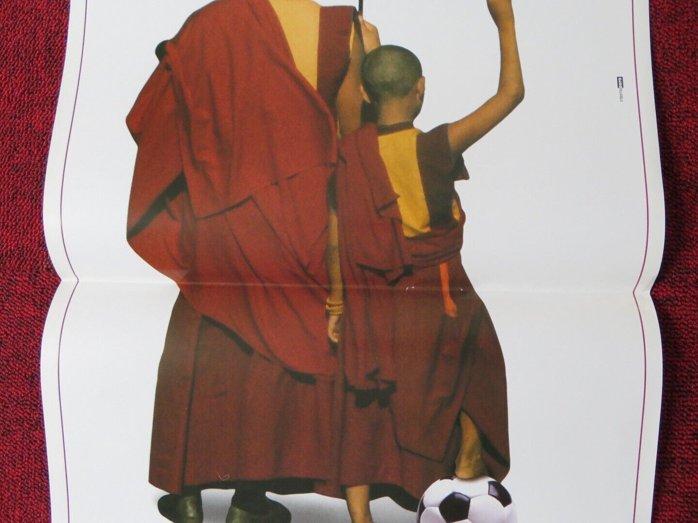 THE CUP ITALIAN LOCANDINA (27.5"x13") POSTER KHYENTSE NORBU ORGYEN TOBGYAL 1999