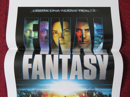 FINAL FANTASY - THE SPIRITS WITHIN ITALIAN LOCANDINA (27.5"x13") POSTER 2001