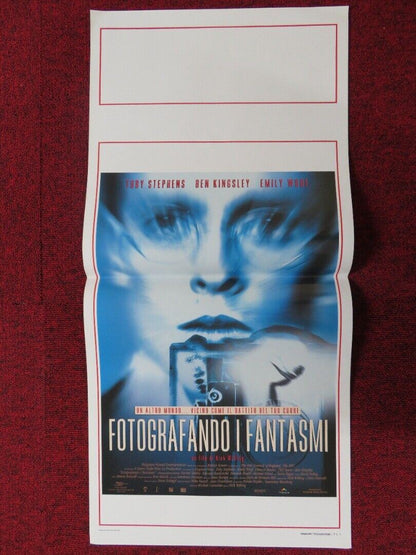 PHOTOGRAPHING FAIRIES  ITALIAN LOCANDINA (27.5"x13") POSTER TOBY STEPHENS 1998