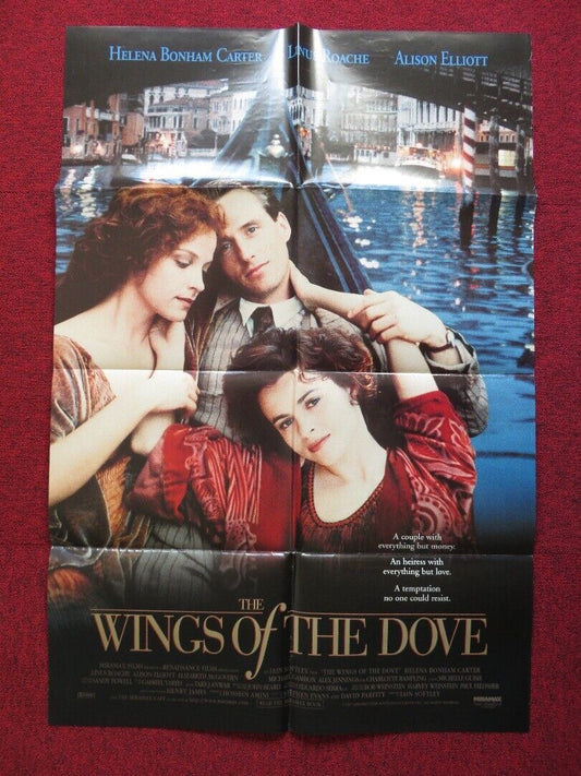 THE WINGS OF THE DOVE FOLDED US ONE SHEET POSTER HELENA BONHAM CARTER 1997