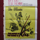 THE NAME OF THE GAME IS KILL! FOLDED US ONE SHEET POSTER JACK LORD 1968