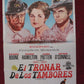 A THUNDER OF DRUMS FOLDED ARGENTINA ONE SHEET POSTER RICHARD BOONE 1961