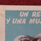 A THUNDER OF DRUMS FOLDED ARGENTINA ONE SHEET POSTER RICHARD BOONE 1961