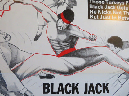 BRAWL BUSTERS US ROLLED POSTER BLACK JACK CHAN 1981/1978