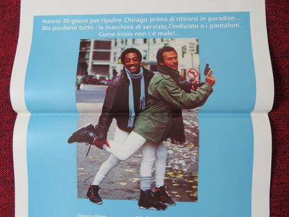 RUNNING SCARED ITALIAN LOCANDINA (27"x13") POSTER GREGORY HINES  1986