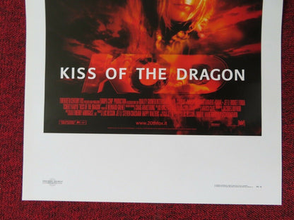 KISS OF THE DRAGON ITALIAN LOCANDINA (27.5"x13") POSTER JET LI B FONDA 1987