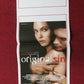 ORIGINAL SIN  ITALIAN LOCANDINA (27.5"x13") POSTER ANGELINA JOLIE 2001