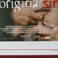 ORIGINAL SIN  ITALIAN LOCANDINA (27.5"x13") POSTER ANGELINA JOLIE 2001