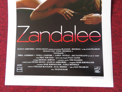 ZANDALEE  ITALIAN LOCANDINA (27.5"x13") POSTER NICOLAS CAGE JUDGE REINHOLD 1991