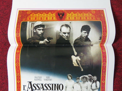 L'ASSASSINO DELLO ZAR ITALIAN LOCANDINA (27.5"x13") POSTER OLEG YANKOVSKY 1991