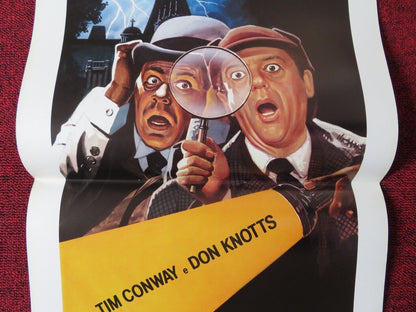 THE PRIVATE EYES  ITALIAN LOCANDINA (27.5"x13") POSTER TIM CONWAY DON KNOTTS '80