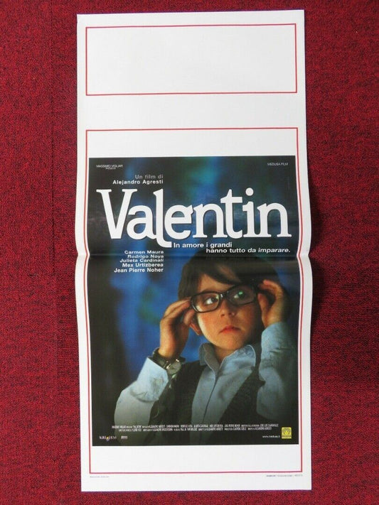 VALENTIN  ITALIAN LOCANDINA (27.5"x13") POSTER ALEJANDRO AGRESTI 2004