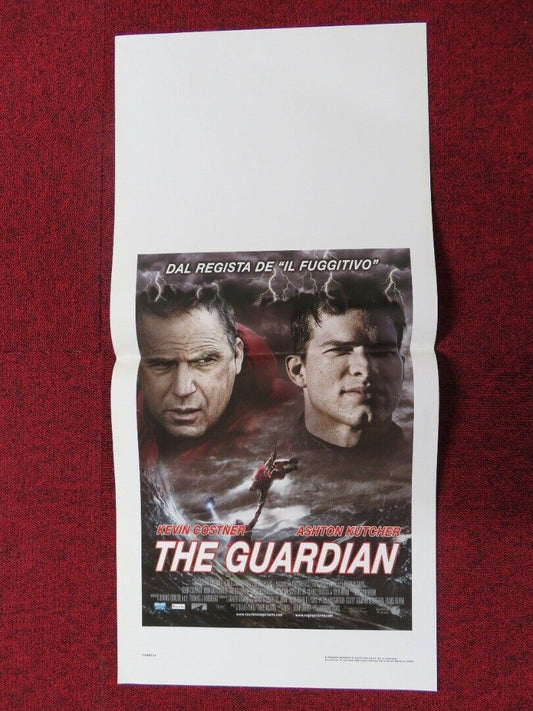 THE GUARDIAN ITALIAN LOCANDINA (27.5"x13") POSTER K COSTNER A KUTCHER 2006