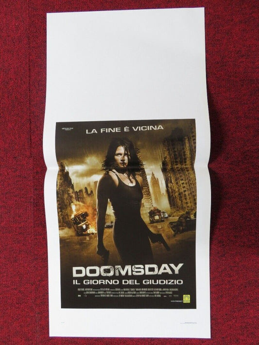 DOOMSDAY  ITALIAN LOCANDINA (27.5"x13") POSTER NEIL MARSHALL CARYN PETERSON 2008