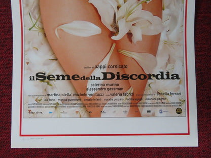 IL SEMEDELLA DISCORDIA  ITALIAN LOCANDINA (27.5"x13") POSTER A GASSMAN 2008