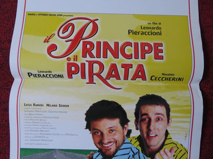 THE PRINCE AND THE PIRATE  ITALIAN LOCANDINA (27.5"x13") POSTER M CECCHERI 2001