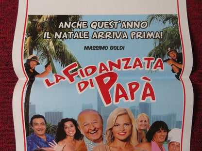 LA FIDANZATA DI PAPA  ITALIAN LOCANDINA (27.5"x13.5") POSTER MASSIMO BOLDI 2008