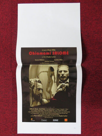 CHIAMAMI SALOME  ITALIAN LOCANDINA (27.5"x13") POSTER CLAUDIO SESTIERI 2006