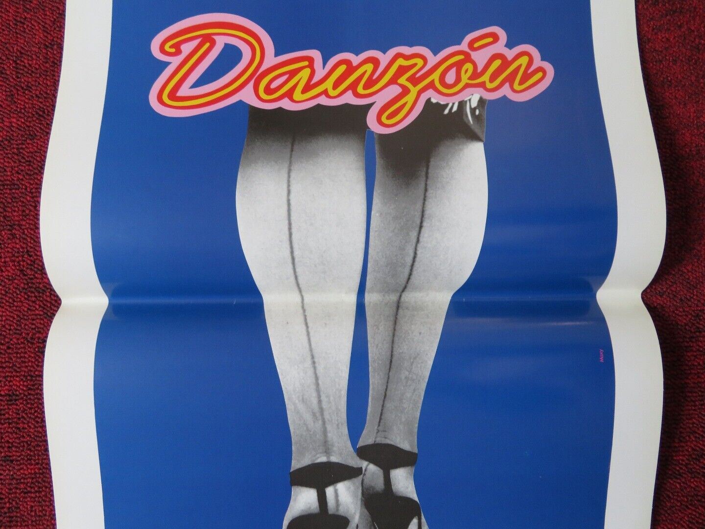 DANZON  ITALIAN LOCANDINA (27.5"x13") POSTER MARIA NOVARO CARMEN SALINAS 1992