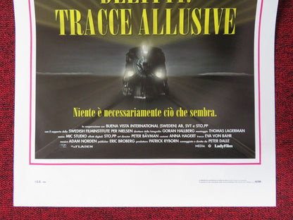 DELITTI: TRACCE ALLUSIVE ITALIAN LOCANDINA (27.5"x13") POSTER PETER DALLE 2003