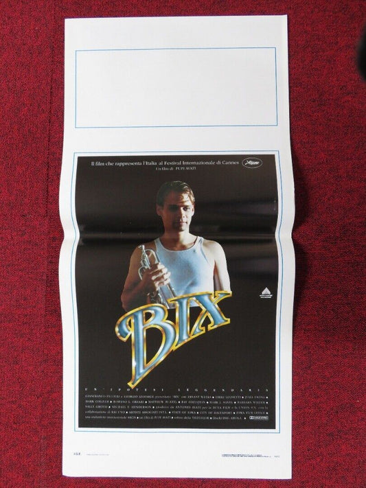 BIX  ITALIAN LOCANDINA (27.5"x13") POSTER BRYANT WEEKS EMILE B. LEVISETTI 1991