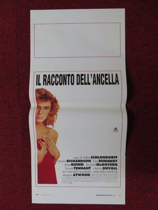 THE HANDMAID'S TALE ITALIAN LOCANDINA (27.5"x13") POSTER NATASHA RICHARDSON 1991