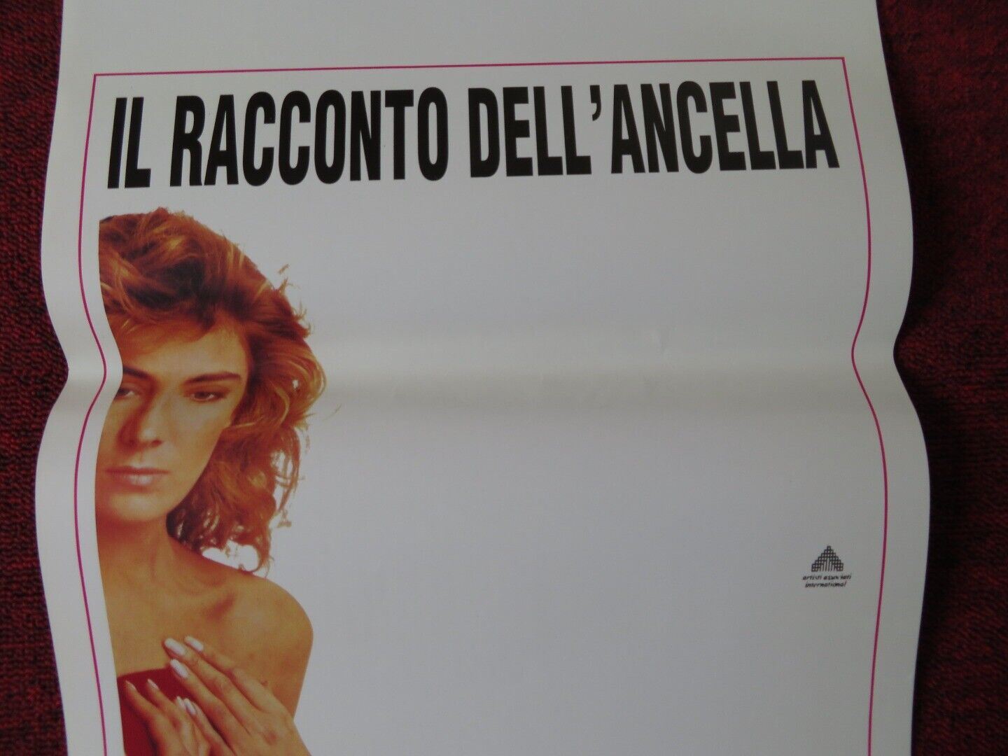 THE HANDMAID'S TALE ITALIAN LOCANDINA (27.5"x13") POSTER NATASHA RICHARDSON 1991