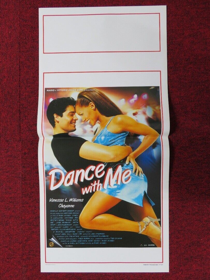 DANCE WITH ME  ITALIAN LOCANDINA (27.5"x13") POSTER VANESSA L. WILLIAMS 1999