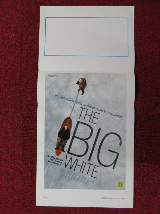 THE BIG WHITE ITALIAN LOCANDINA (27.5"x13") POSTER ROBIN WILLIAMS 2005