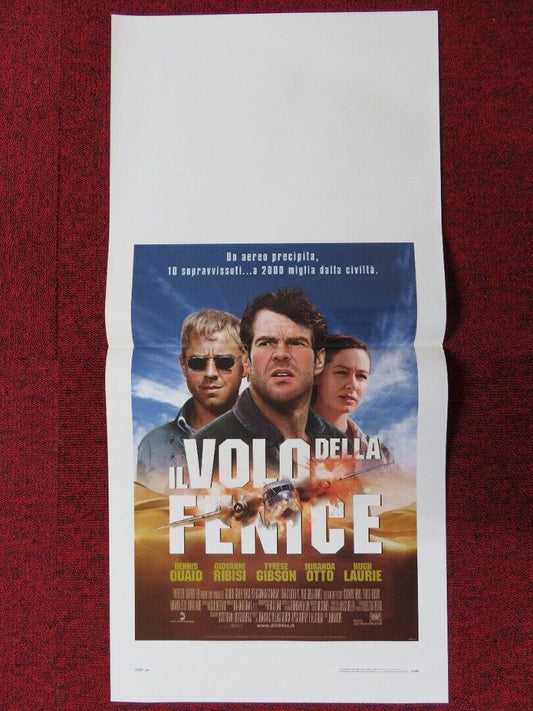 FLIGHT OF THE PHOENIX ITALIAN LOCANDINA (27.5"x13") POSTER DENNIS QUAID 2004