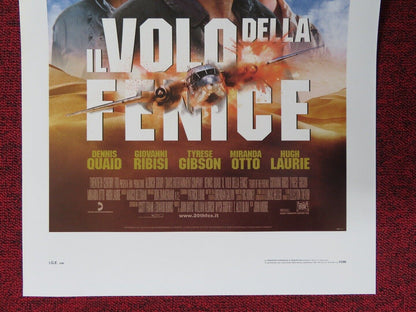 FLIGHT OF THE PHOENIX ITALIAN LOCANDINA (27.5"x13") POSTER DENNIS QUAID 2004