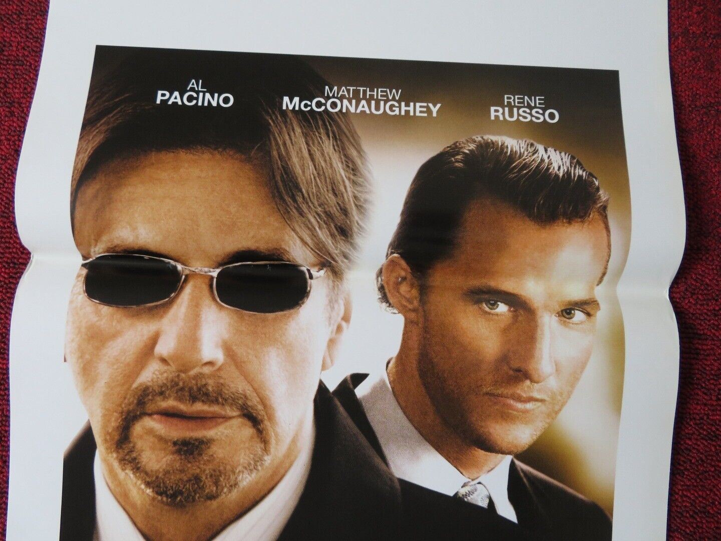 TWO FOR THE MONEY ITALIAN LOCANDINA (27.5"x13") POSTER AL PACINO 2005