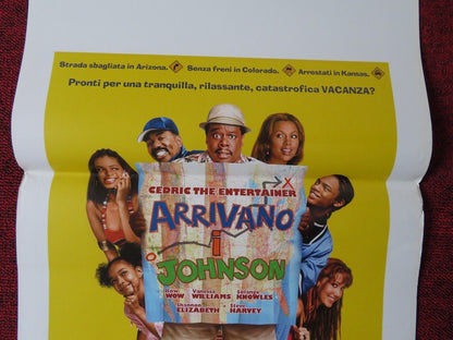 JOHNSON FAMILY VACATION  ITALIAN LOCANDINA (27.5"x13") POSTER V WILLIAMS 2004