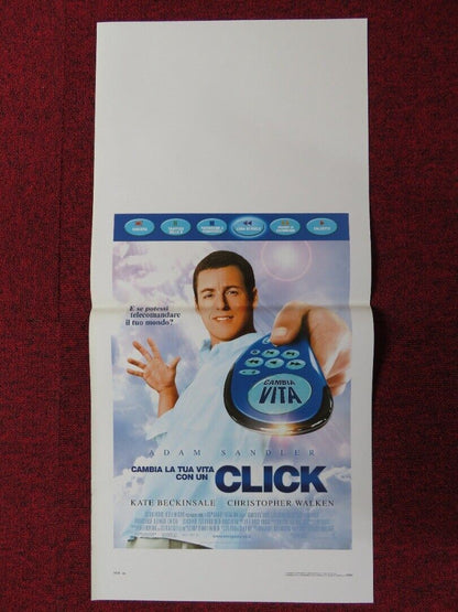 CLICK ITALIAN LOCANDINA (27.5"x13") POSTER ADAM SANDLER KATE BECKINSALE 2006