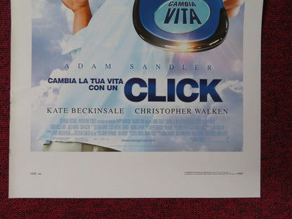 CLICK ITALIAN LOCANDINA (27.5"x13") POSTER ADAM SANDLER KATE BECKINSALE 2006