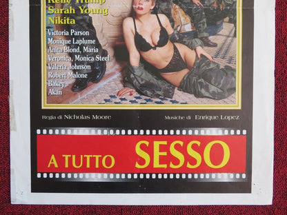 LE MAGNIFICHE 7 / THE MAGNIFICENT 7 GIRLS ITALIAN MINI (13"x 20") POSTER 1999