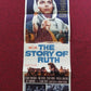 THE STORY OF RUTH FOLDED US INSERT (14"x 36") POSTER STUART WHITMAN 1960