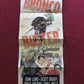 BRONCO BUSTER FOLDED US INSERT (14"x 36") POSTER JOHN LUND SCOTT BRADY 1952