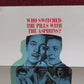 PRUDENCE AND THE PILL FOLDED US INSERT (14"x 36") POSTER DEBORAH KERR 1968