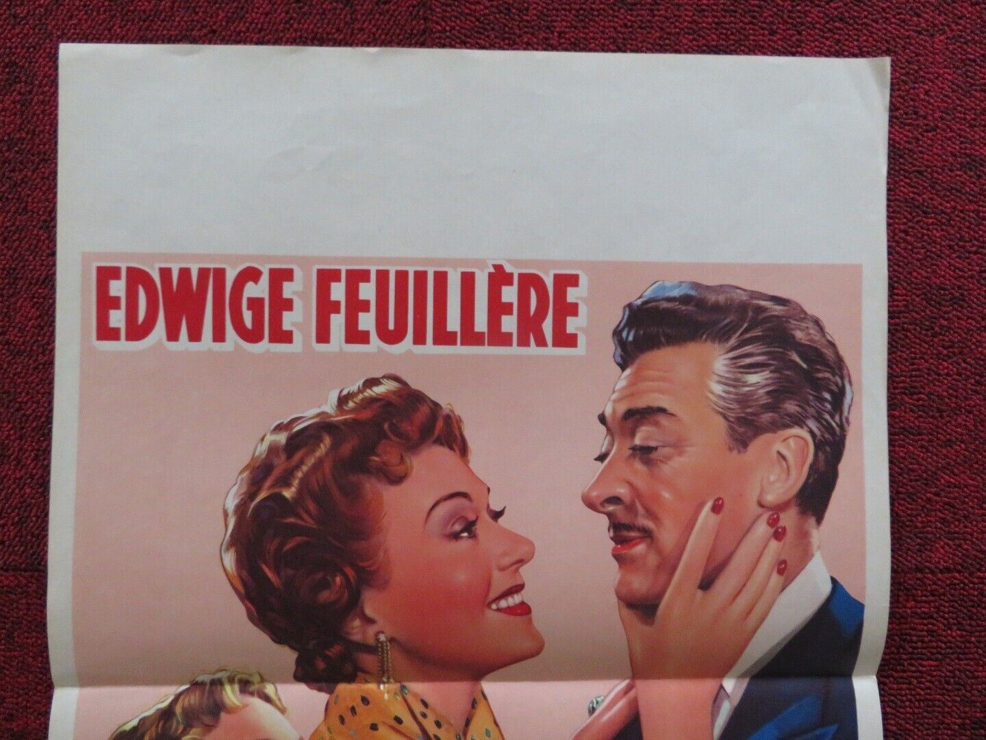 LES FRUITS DE L'ETE / FRUITS OF SUMMER FOLDED BELGIUM (21.5"x 14") POSTER 1955