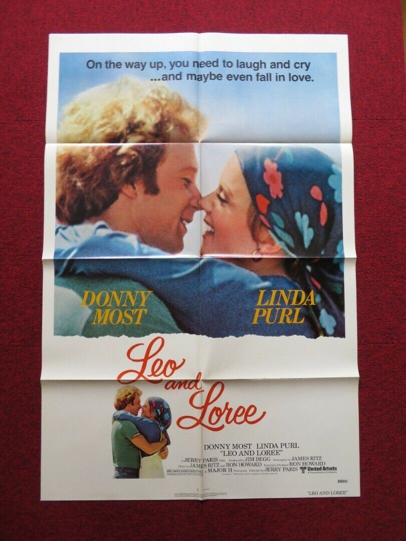 LEO AND LOREE FOLDED US ONE SHEET POSTER DONNY MOST LINDA PURL 1980