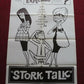 STORK TALK FOLDED US ONE SHEET POSTER TONY BRITTON ANNE HEYWOOD 1964