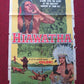 HIAWATHA FOLDED US ONE SHEET POSTER VINCE EDWARDS YVETTE DUGUAY 1952