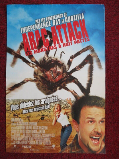 EIGHT LEGGED FREAKS FRENCH MINI (16"x 24") POSTER DAVID ARQUETTE KARI WUHRER