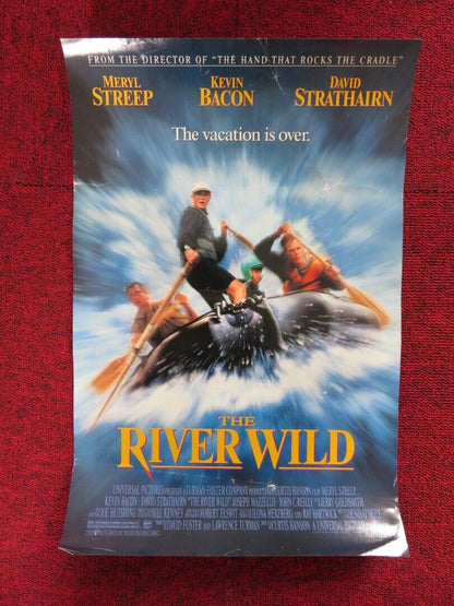 THE RIVER WILD U.S MINI (11" X 17") POSTER MERYL STREEP KEVIN BACON 1994