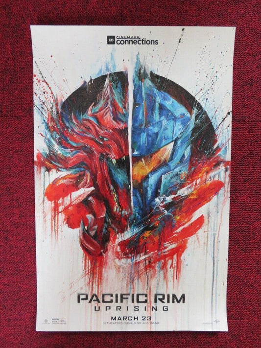 PACIFIC RIM UPRISING U.S MINI (11" X 17") POSTER JOHN BOYEGA SCOTT EASTWOOD